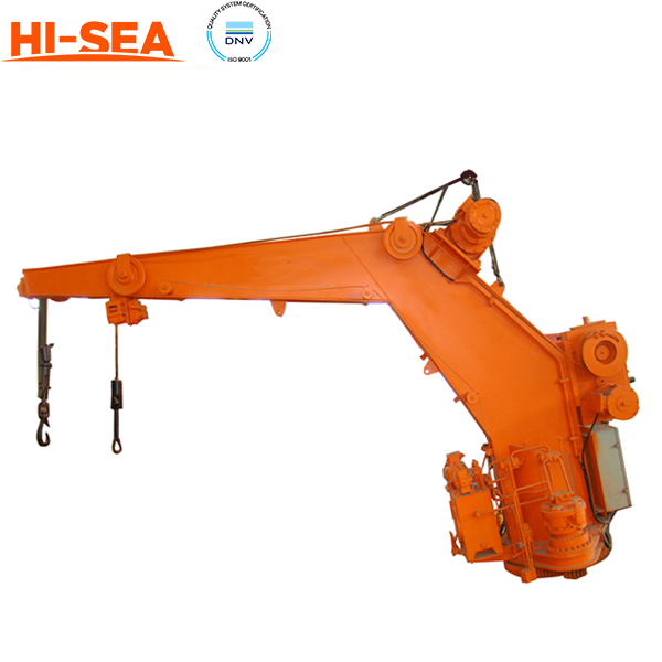 Marine Fixed Boom Crane